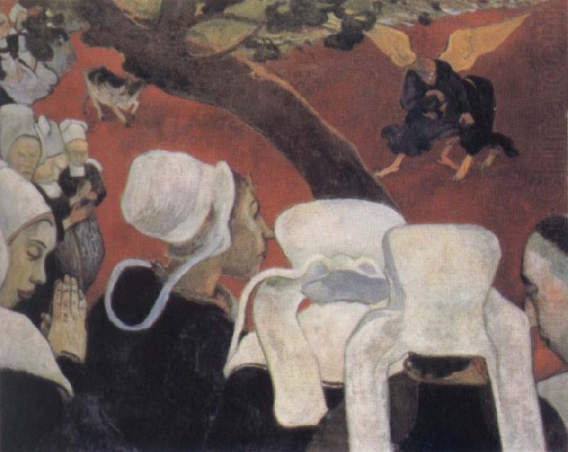Paul Gauguin The Vision after the Sermon china oil painting image